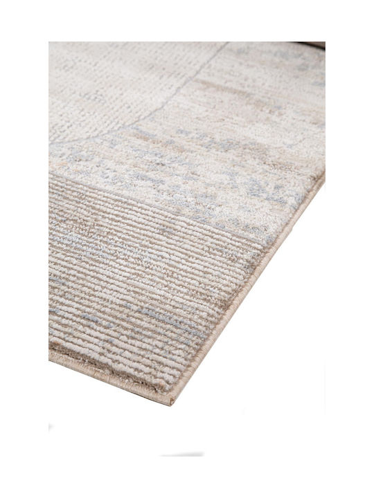 Royal Carpet Mona 447 Teppich Rechteckig Synthetisch,Polyester/Cotton/Leather Beige Brown