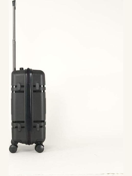 Cardinal Reise Koffer Kabine Hart Schwarz mit 4 Räder Höhe 48cm
