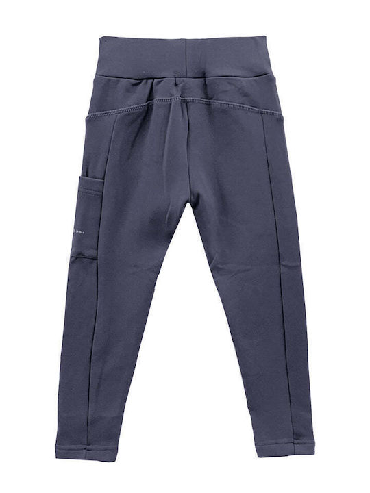 Kinder Leggings Lang Blau