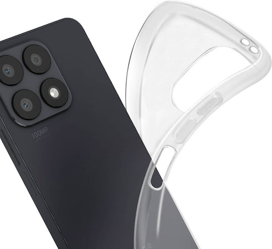 Carcasă Honor X8a Flexibilă Fină din Gel Siliconic Transparent