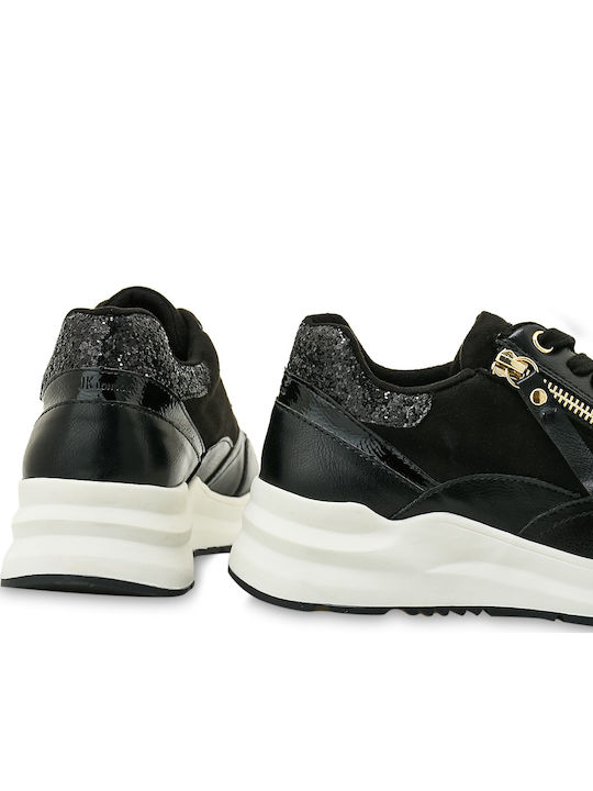 Дамски Маратонки Black Suede Black
