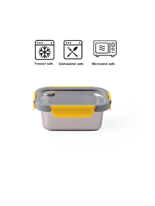 Pika Behälter Lunchbox Inox Silber 800ml 1Stück