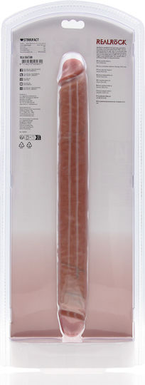 Dildo Realist Latin cu Două Capete 35cm