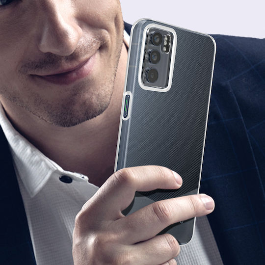 Case Oppo Reno 6 5g Tryax Fall Protection System Force Case Pure Transparent