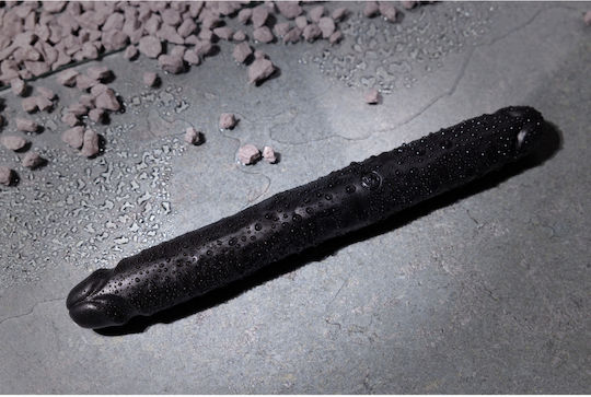 Shots Διπλό Dildo Μαύρο 30cm