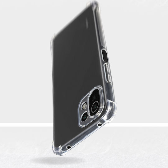 Hülle Xiaomi Mi 11 Lite Bumper Ecken Akashi Transparent