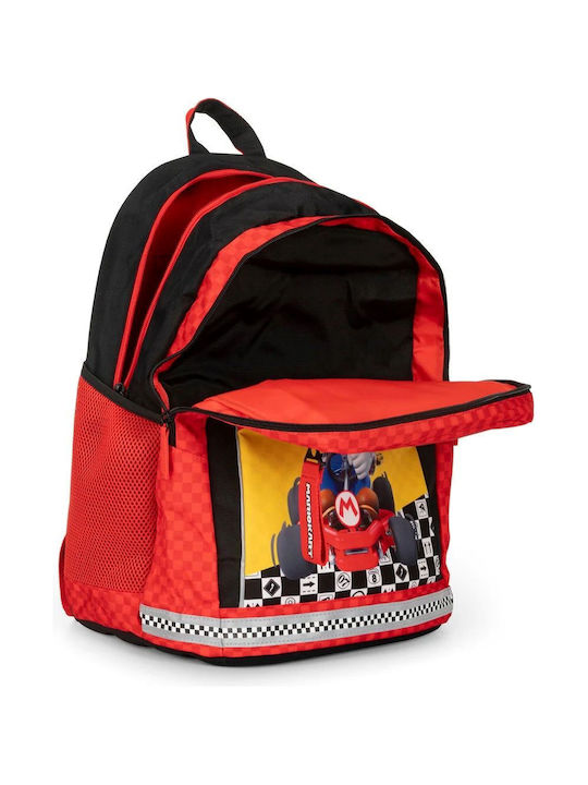Super Mario Mariokart Red Student Backpack