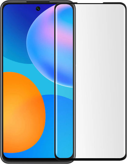 Gehärtetes Glas Huawei P Smart 2021 Stoßfest Anti-Fingerabdruck Bigben Schwarz