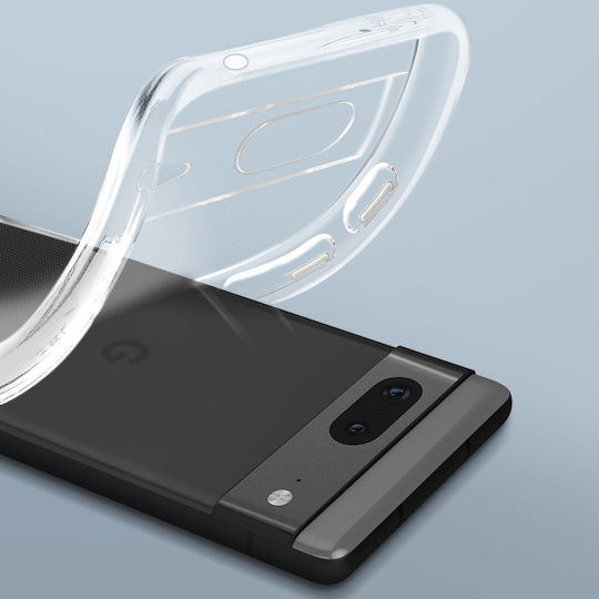 Hülle Google Pixel 7 Silikon Gel Bigben Transparent