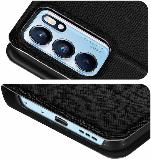 Hülle Oppo Reno 6 Kartenhalter Ständerfunktion Bigben Schwarz