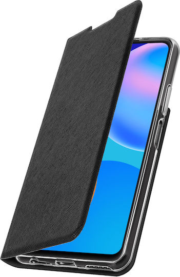 Huawei P Smart 2021 Hülle Foliohülle Kartenhalter Ständerfunktion Bigben Schwarz