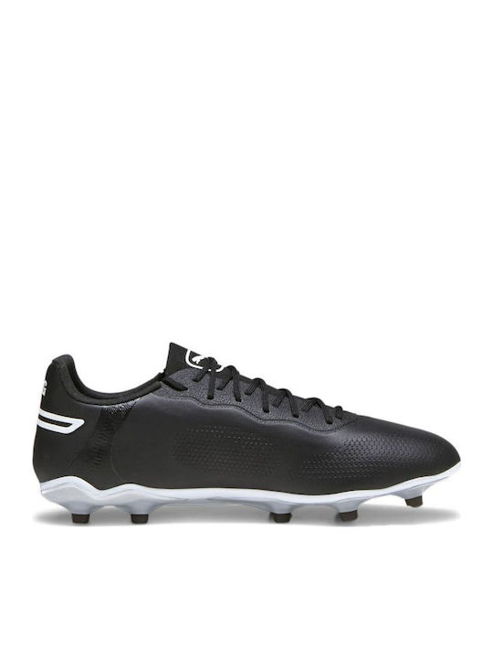 PUMA King Pro Football Shoes with Cleats Black