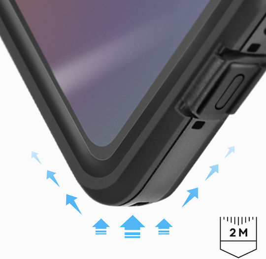 Redpepper IP68 Wasserdichte Hülle Samsung Galaxy A54 5G Vollständiger Schutz Redpepper Transparent Schwarz