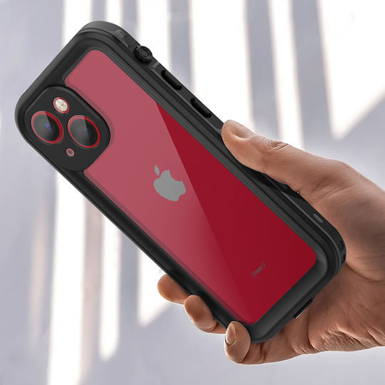 Complete Case for iPhone 13 Mini Waterproof IP68 Redpepper Transparent Contour