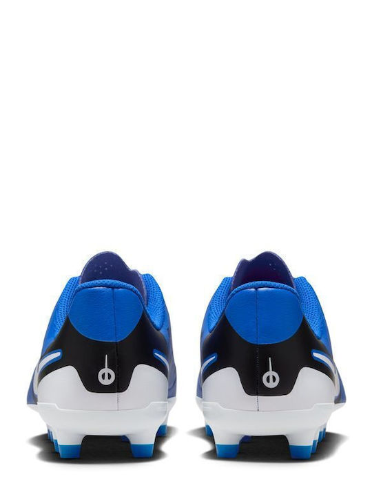 Jr Tiempo Legend 10 Kids Molded Soccer Shoes Blue