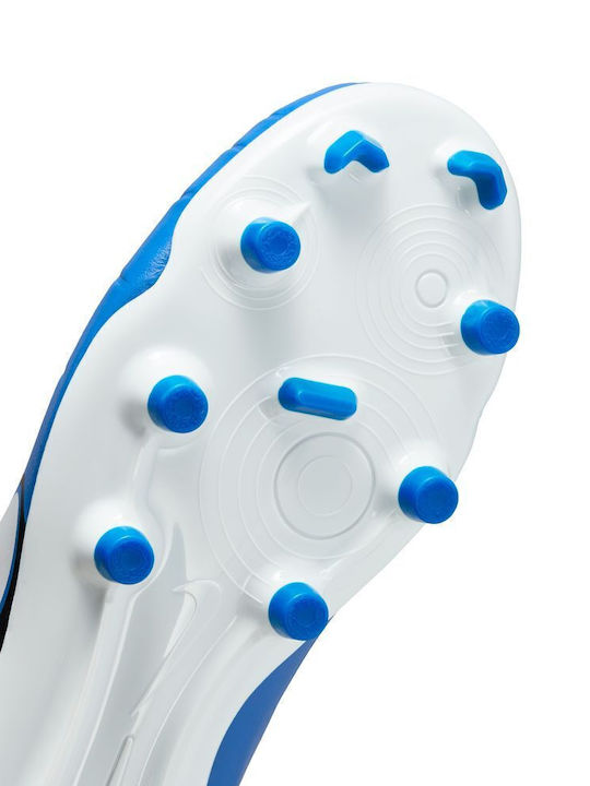 Jr Tiempo Legend 10 Kids Molded Soccer Shoes Blue