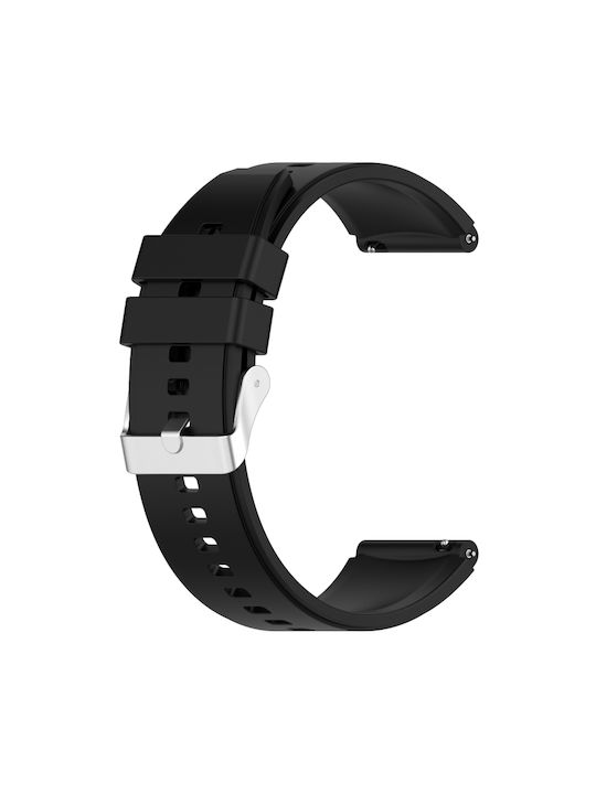 Sport Каишка Силикон Черен (Samsung Galaxy Gear Sport, Samsung Galaxy Gear S2 Classic)