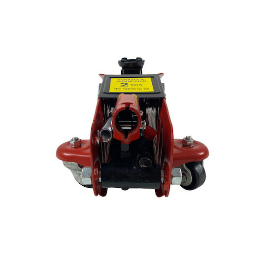 Hydraulic Carriage Jack with Lifting Capacity up to 33cm and Weight Capacity up to 2 Tons