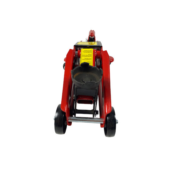 Hydraulic Carriage Jack with Lifting Capacity up to 29.5cm and Weight Capacity up to 2 Tons