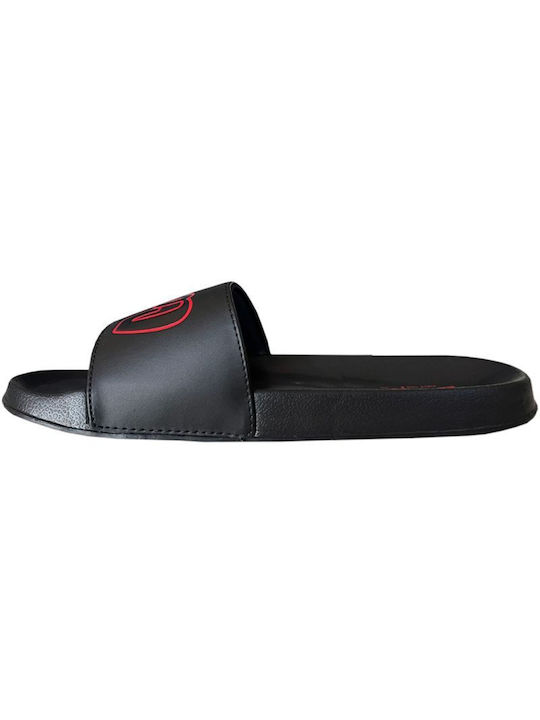 Lee Cooper Men's Slides Black