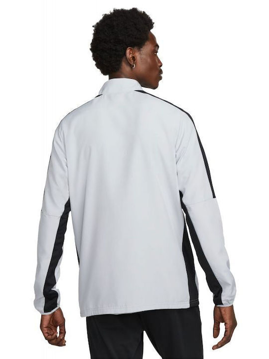 Nike Academy Men's Sweatshirt Jacket Dri-Fit with Pockets White