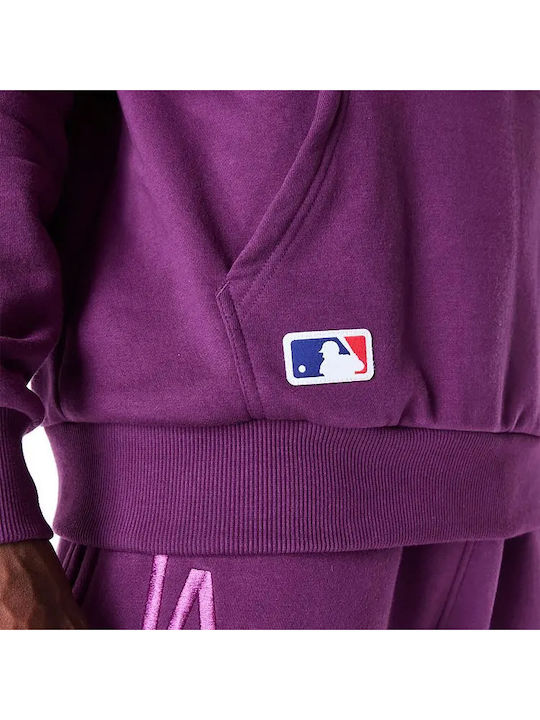 La Dodgers Sweatshirt mit Kapuze Purple
