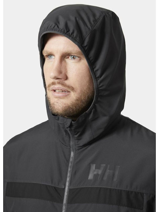 Helly Hansen Salt Geacă pentru bărbați Rezistent la vânt Negru