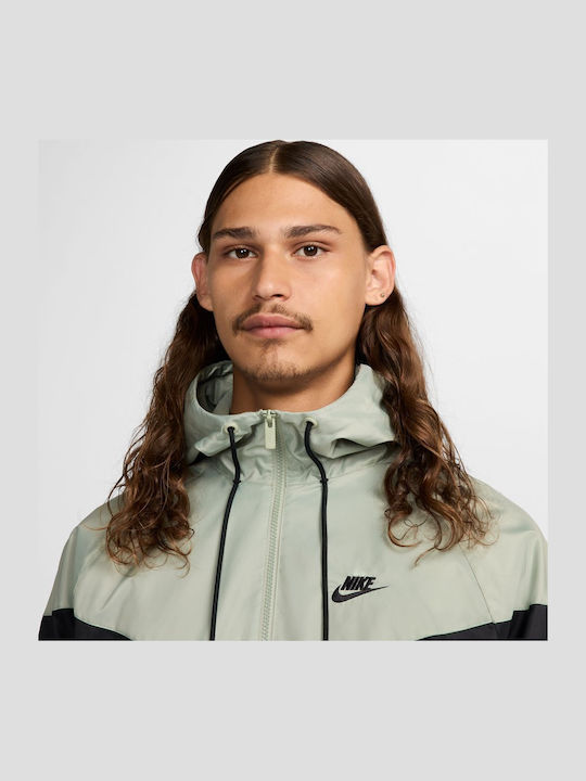 Sportswear Windrunner Geacă Sport Cu Protecție Împotriva Vântului Verde Fistic