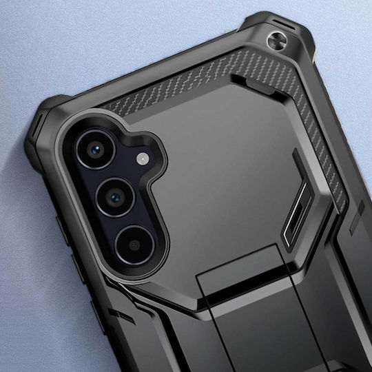 I-blason Hülle Samsung Galaxy A55 Stoßfest Kohlefaser Schwarz