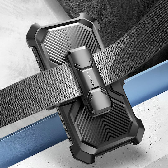 I-blason Hülle Samsung Galaxy A55 Stoßfest Kohlefaser Schwarz