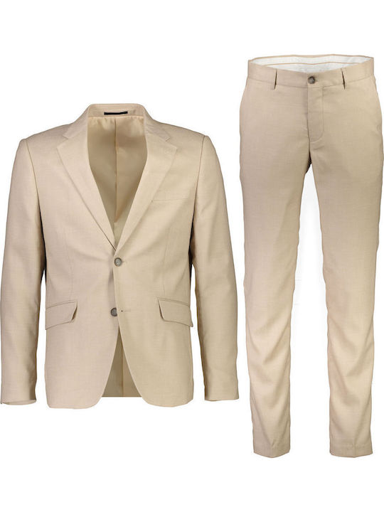Herrenanzug Beige