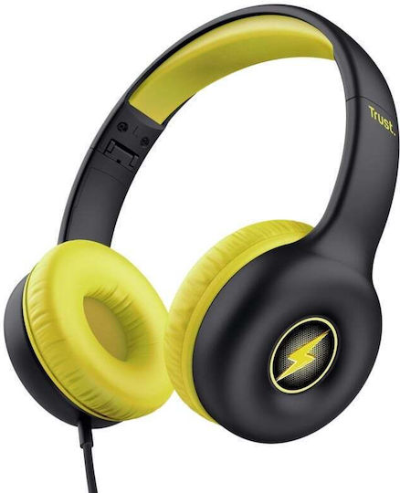 Trust Nouna Wired On Ear Headphones Black