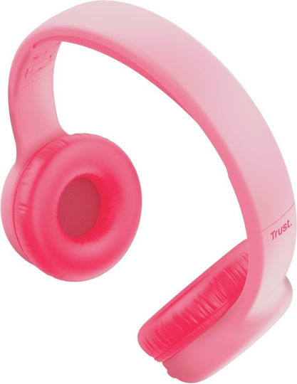Trust Fără fir / Cu fir Pentru copii On Ear Căști Roz