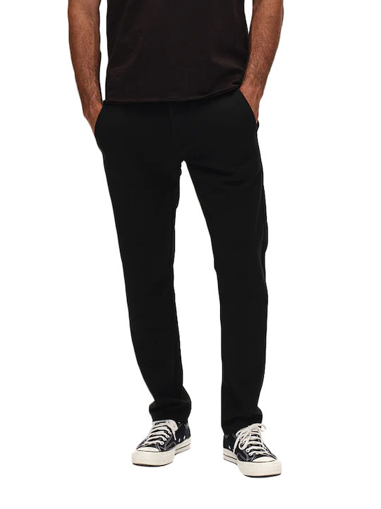Paul Trousers in Regular Fit Black