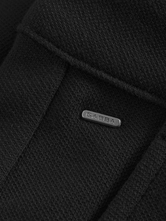 Paul Trousers in Regular Fit Black