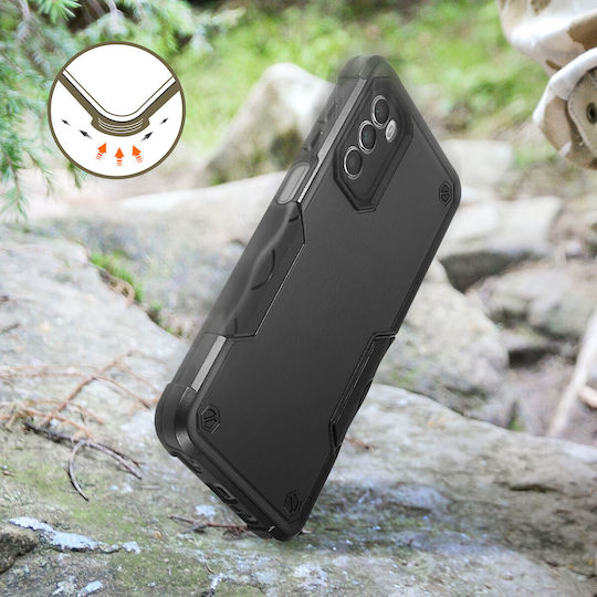 Hybrid Motorola Moto G52 & G82 Case Reinforced Corners Anti-slip Black