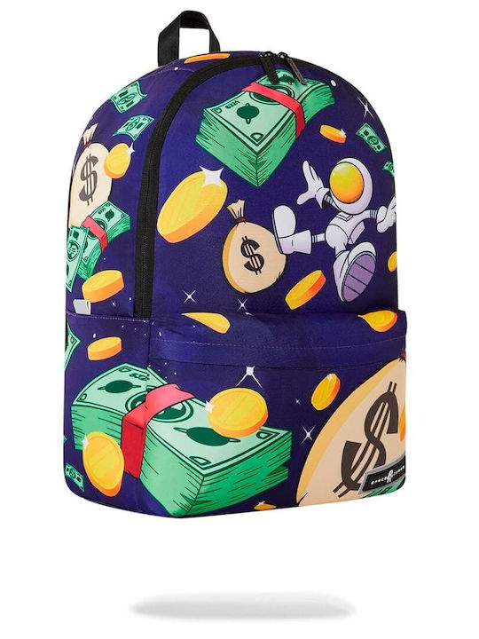 Τσάντα Πλάτης Σχολική Space Junk Space Money Coins Backpack