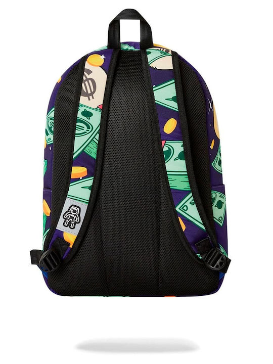 Space Junk Space Money Coins School Backpack