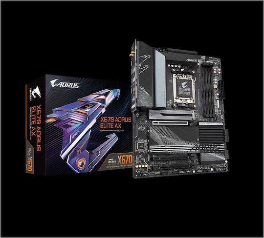 Gigabyte X670 Aorus Elite AX rev. 1.0 Wi-Fi Motherboard ATX με AMD AM5 Socket