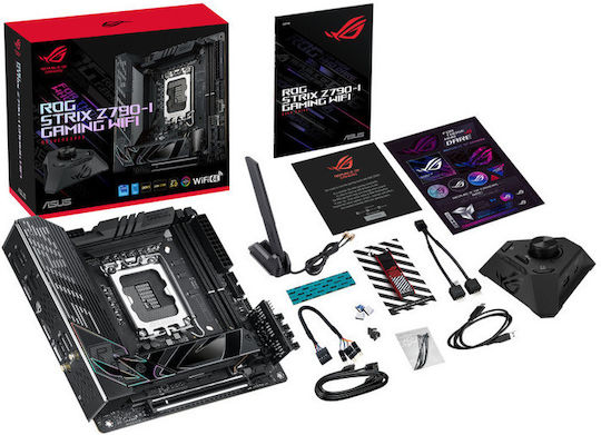 Asus ROG Strix Z790-I Gaming WiFi Motherboard Mini ITX with Intel 1700 Socket