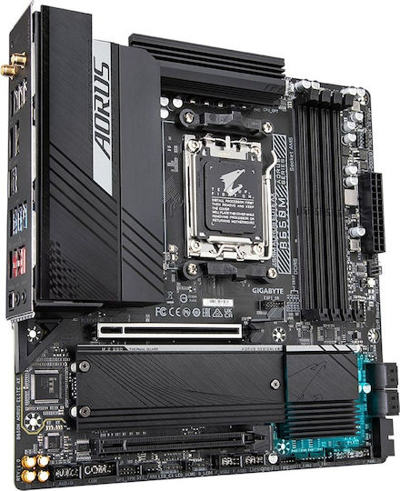 Gigabyte B650M Aorus Elite AX rev. 1.x Wi-Fi Mainboard Micro ATX mit AMD AM5 Sockel