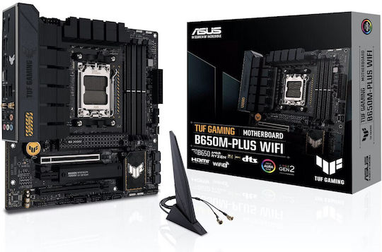 Asus TUF GAMING B650M-PLUS Placă de bază Micro ATX cu AMD AM5 Socket