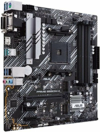 Asus Prime B550M-A/CSM Дънна платка Micro ATX с AMD AM4 Сокет