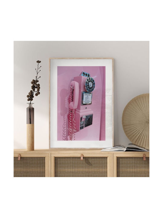 Walls Afiș Vintage Pink Payphone 40x50cm