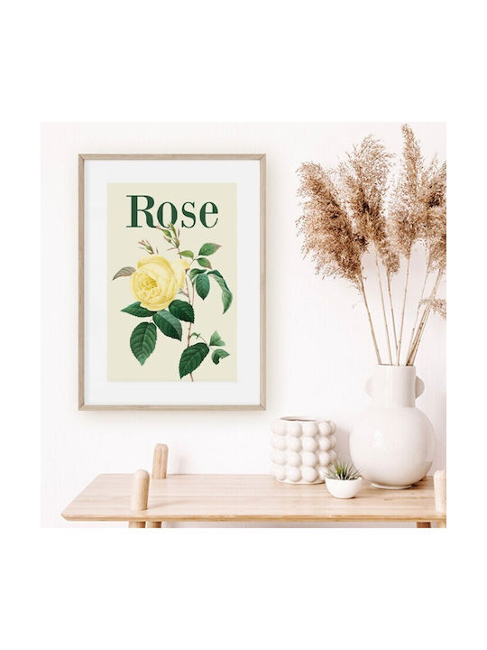 Walls Poster Yellow Rose 60x90cm