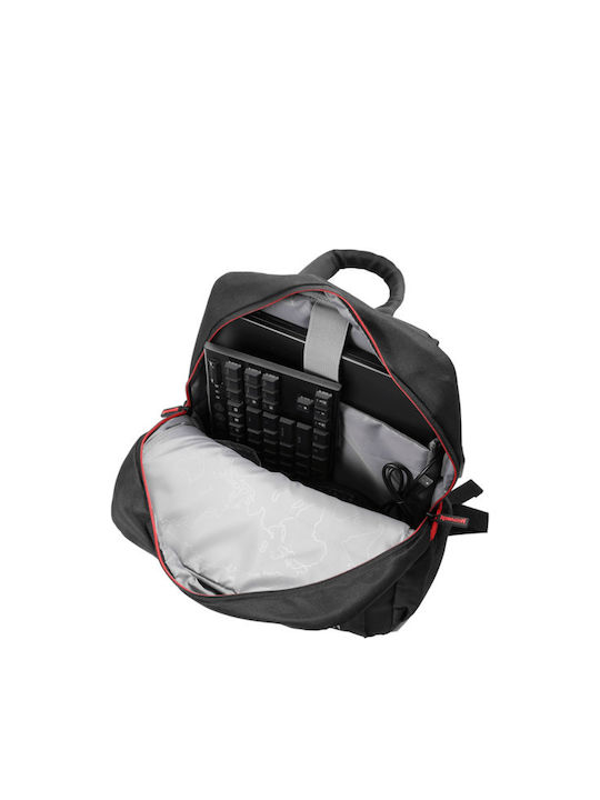 Redragon GB-82 Heracles Tasche Rucksack für Laptop 15.6" in Schwarz Farbe