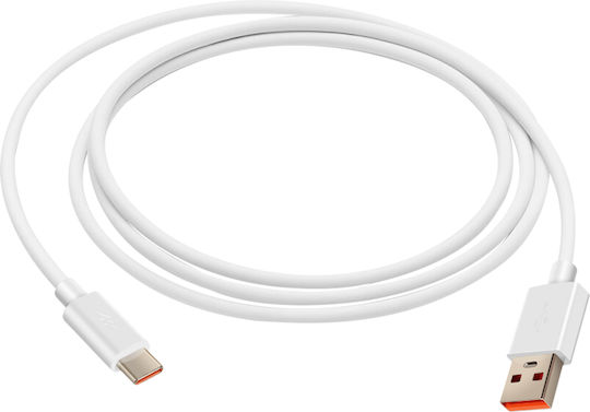 3MK Hyper USB 3.0 Cable USB-C male - USB-A 60W Λευκό 1.2m