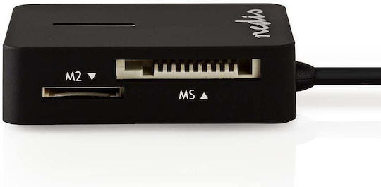 Nedis Card Reader USB 2.0 για SD/microSD/MemoryStick
