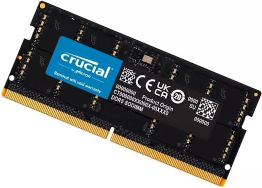 Crucial DDR5 with Module 1x32GB and Speed 5600 for Laptop