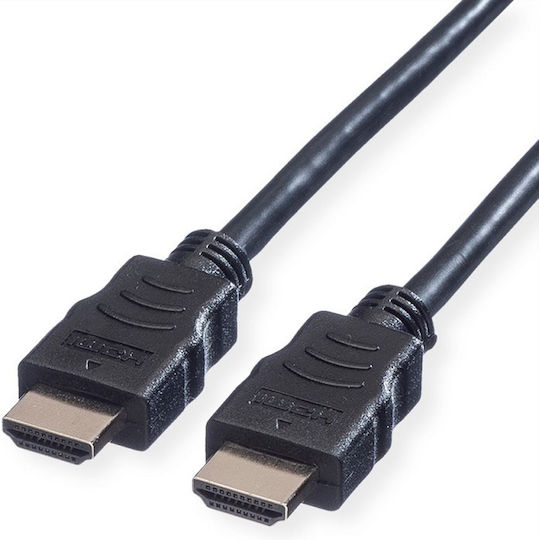Value Cable HDMI male - HDMI male 10m Black